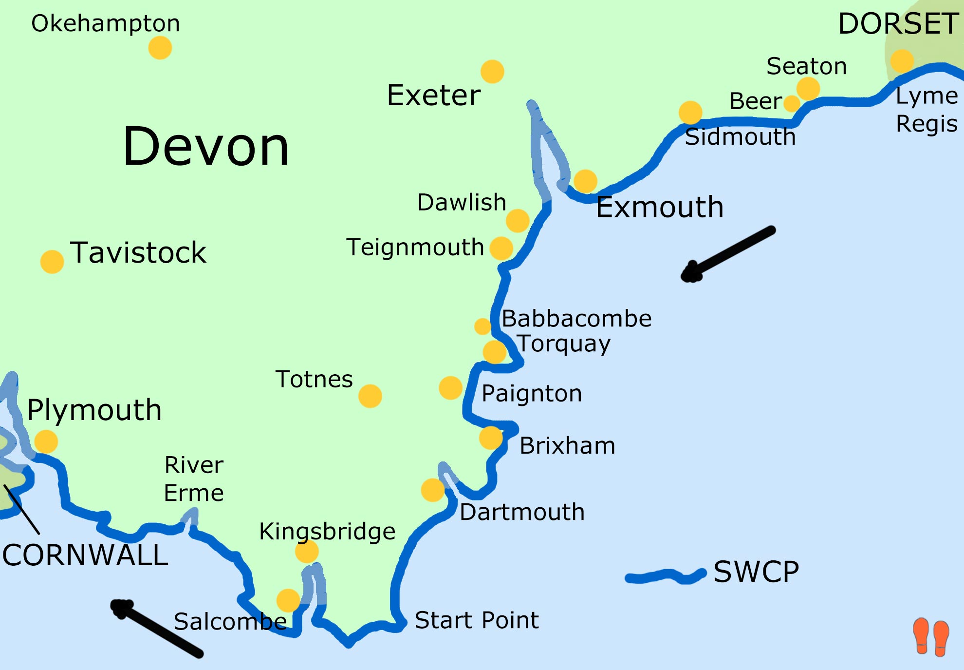 The East and South Devon Coast