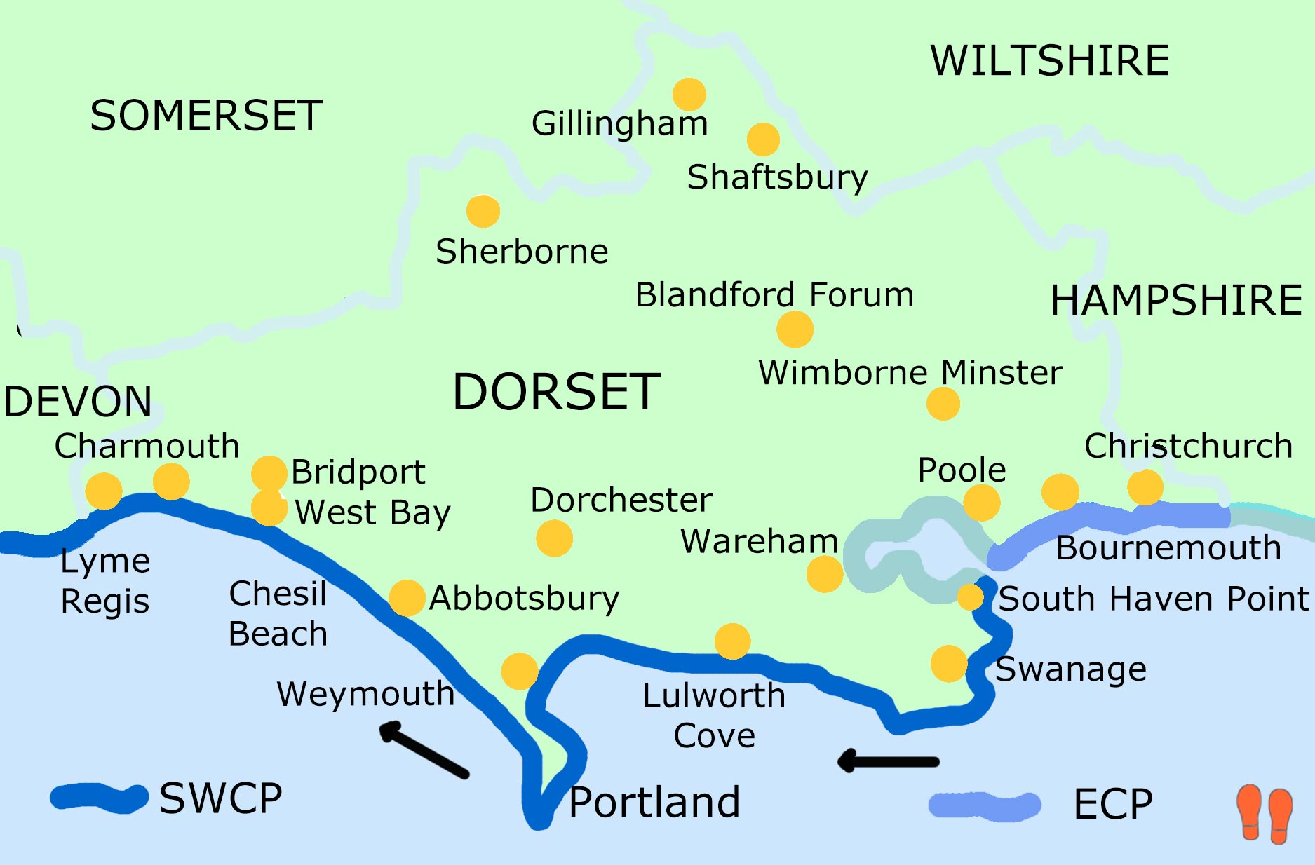 The Dorset Coast